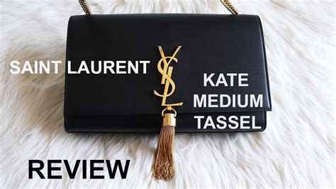 SAINT LAURENT KATE MEDIUM TASSEL REVIEW 